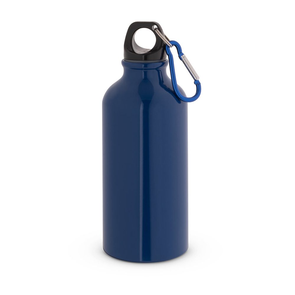 Gourde aluminium 400 ml, coloris Bleu marine