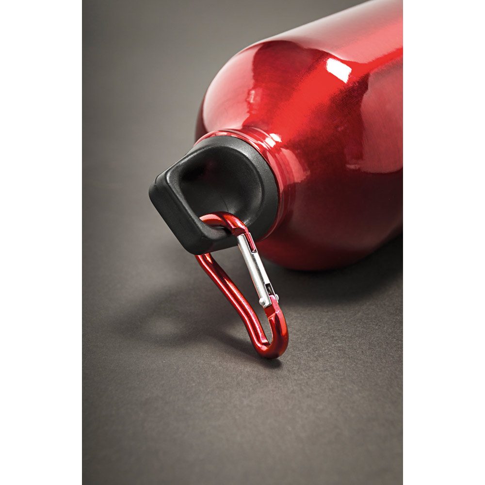 Le mousqueton de la gourde aluminium 400 ml