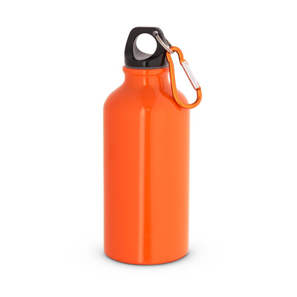 Gourde aluminium 400 ml, coloris Orange