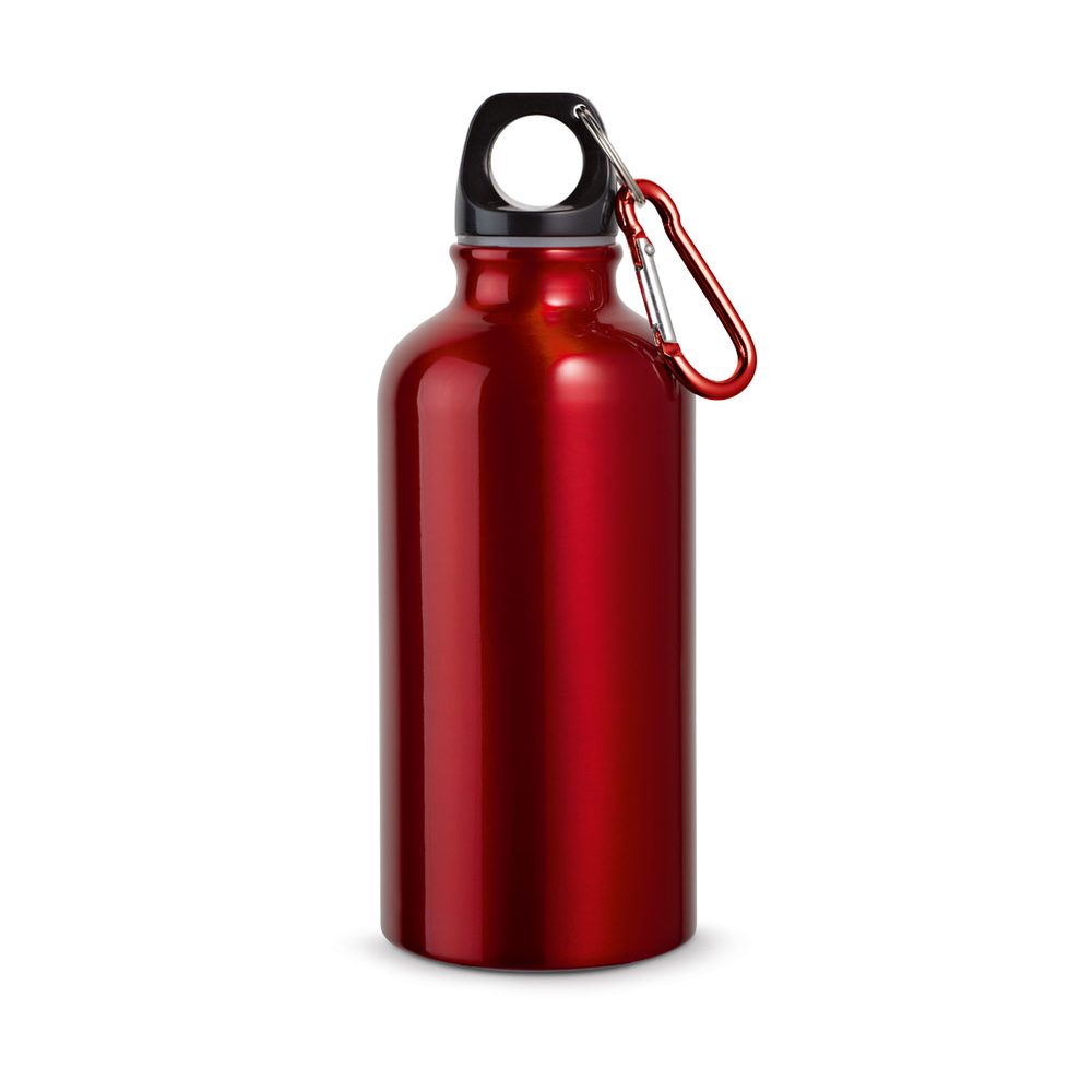 Gourde aluminium 400 ml, coloris Rouge