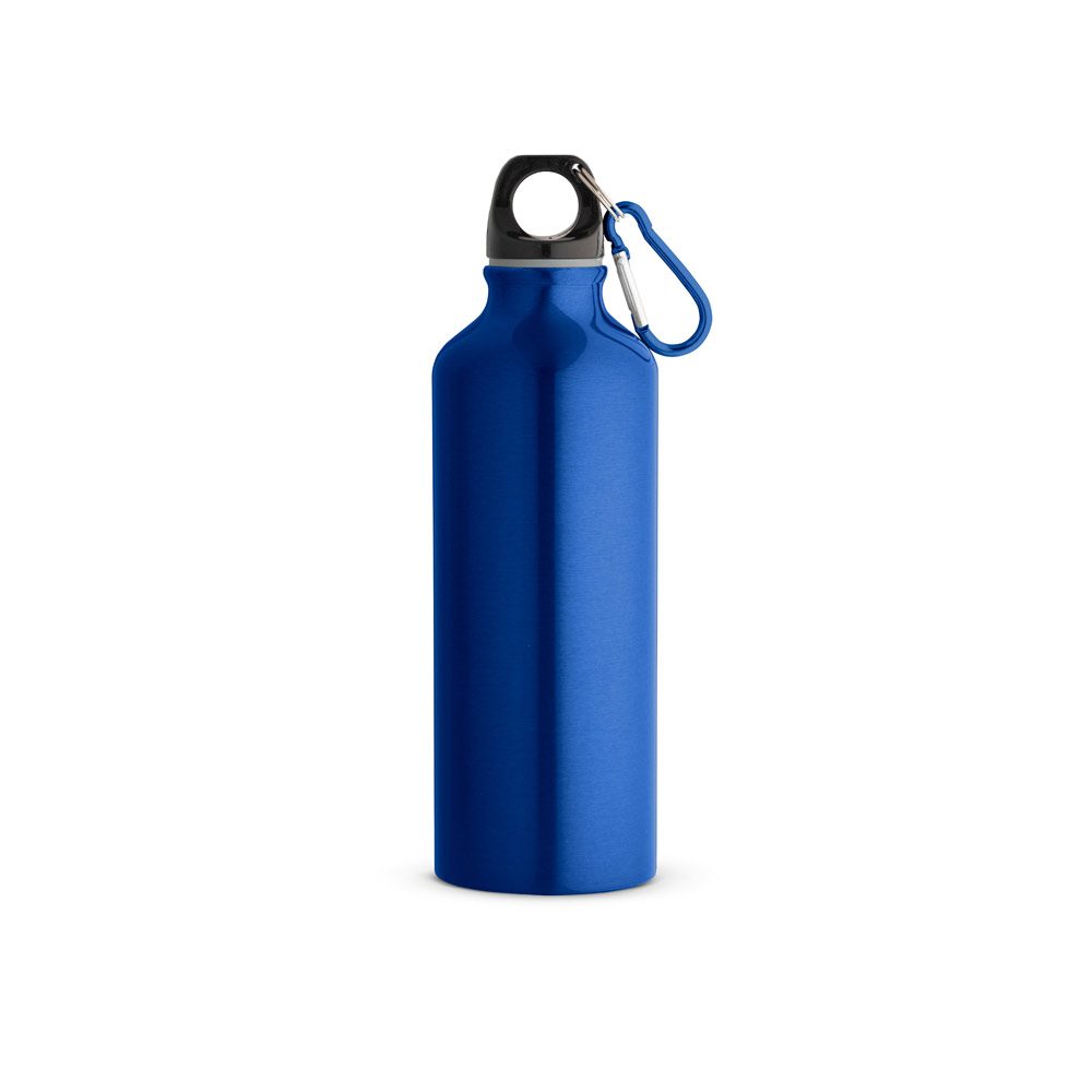Gourde aluminium recyclé 530 ml, coloris Bleu royal