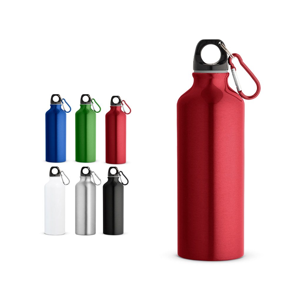 La gourde aluminium recyclé 530 ml, six coloris
