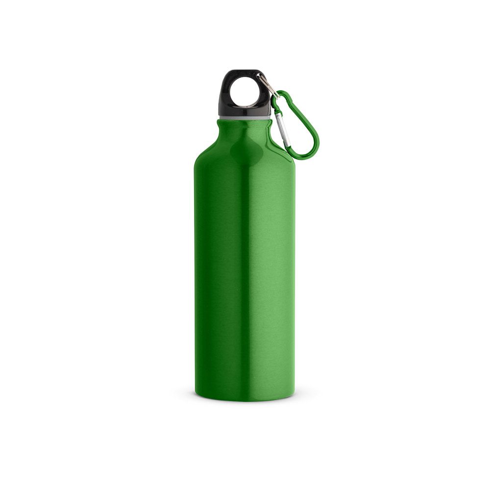 Gourde aluminium recyclé 530 ml, coloris Vert clair