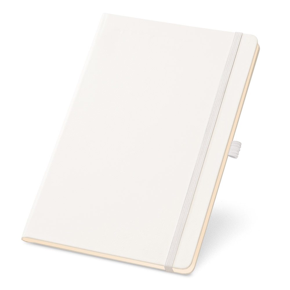 Carnet A5 ligné, coloris Blanc