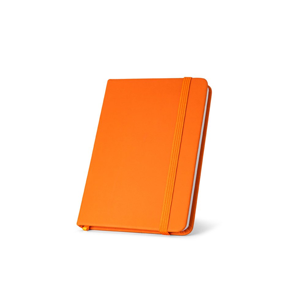 Carnet de poche, coloris Orange
