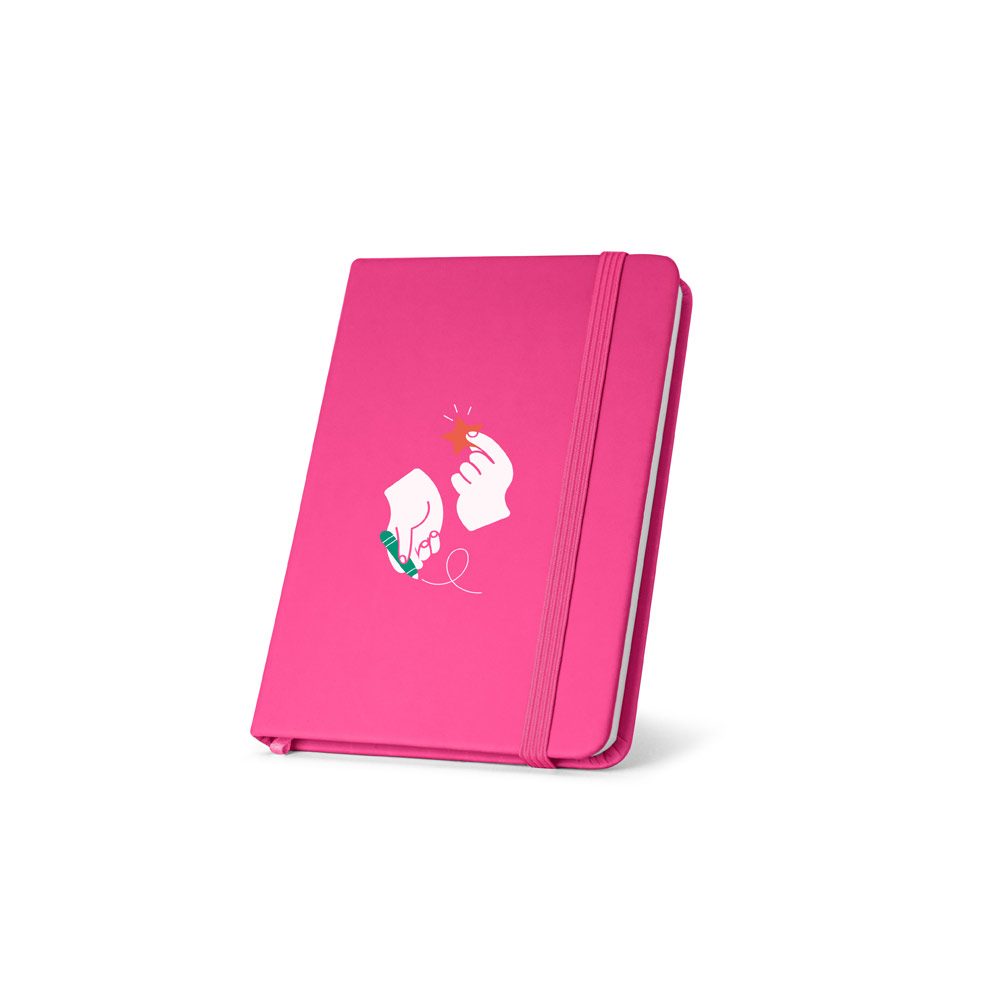 Carnet de poche, coloris Rose