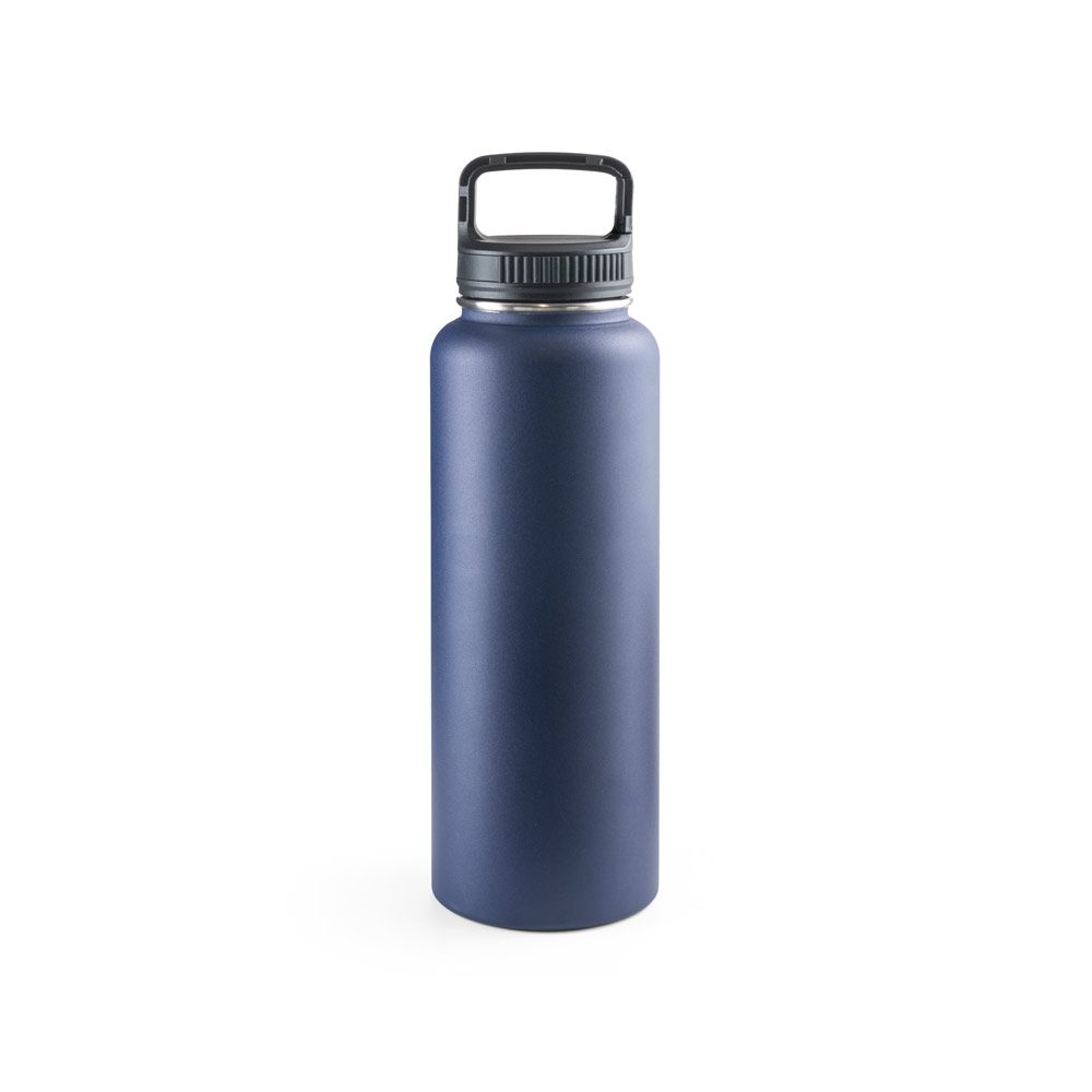 Gourde isotherme inox 1,2 litre, coloris Bleu marine