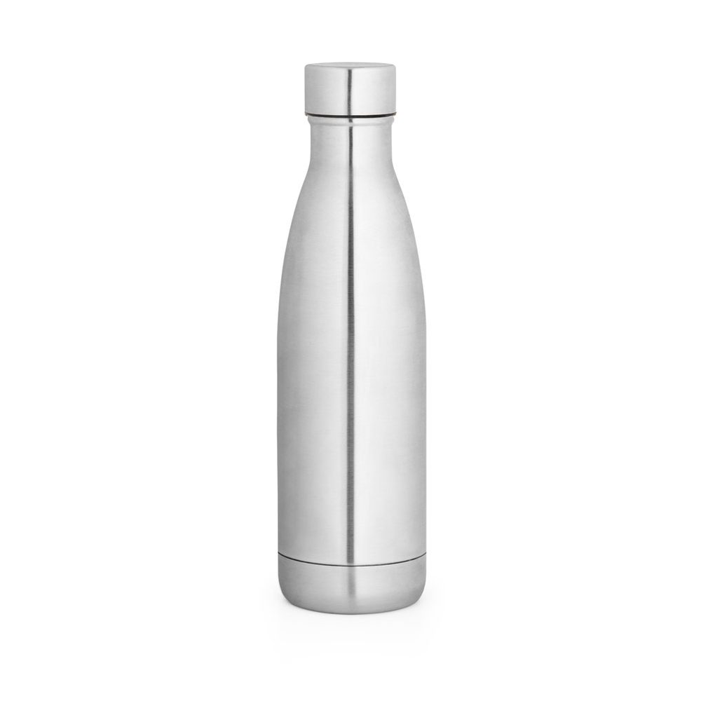 Gourde isotherme inox 520 ml, coloris Argenté satiné