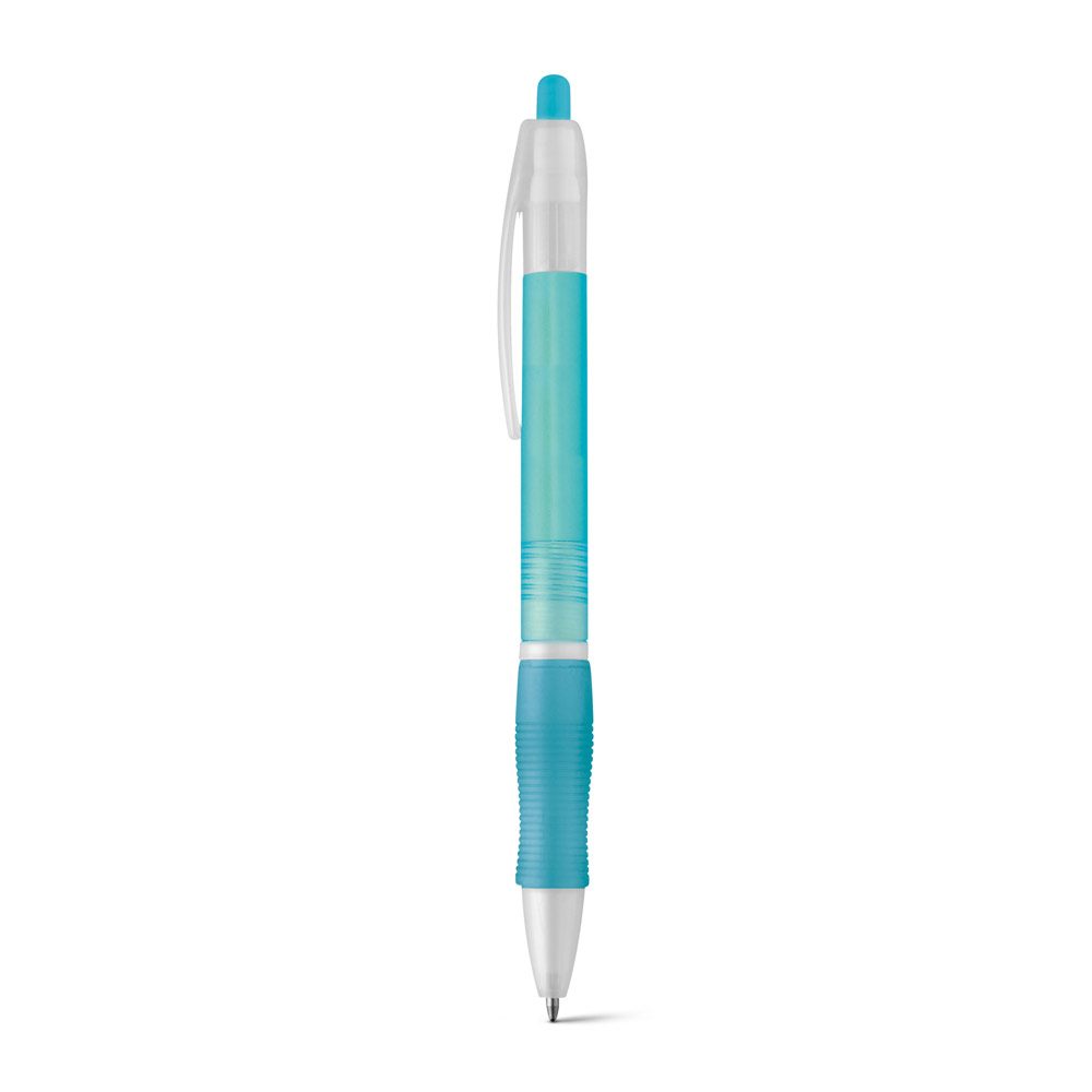 Stylo translucide, coloris Bleu clair