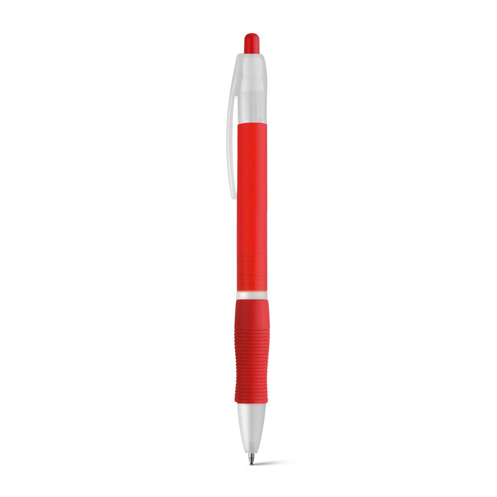 Stylo translucide, coloris Rouge