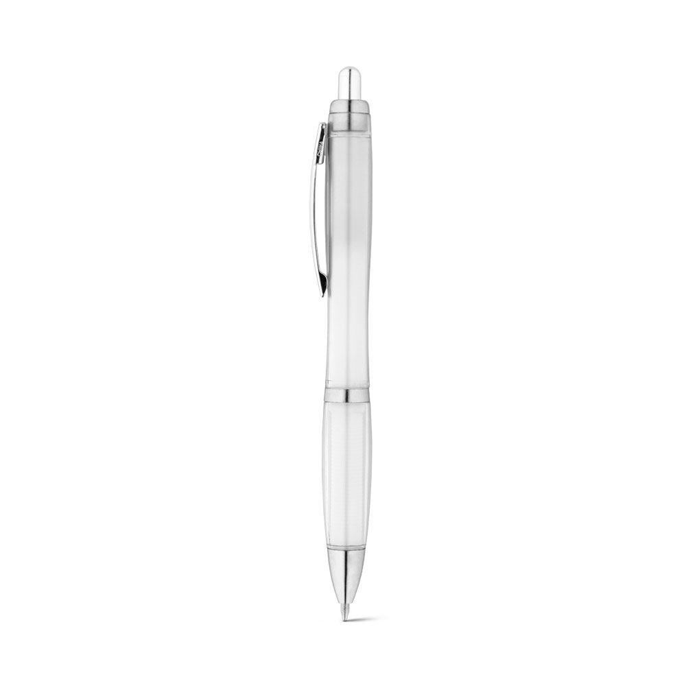 Stylo en plastique recyclé, coloris Blanc