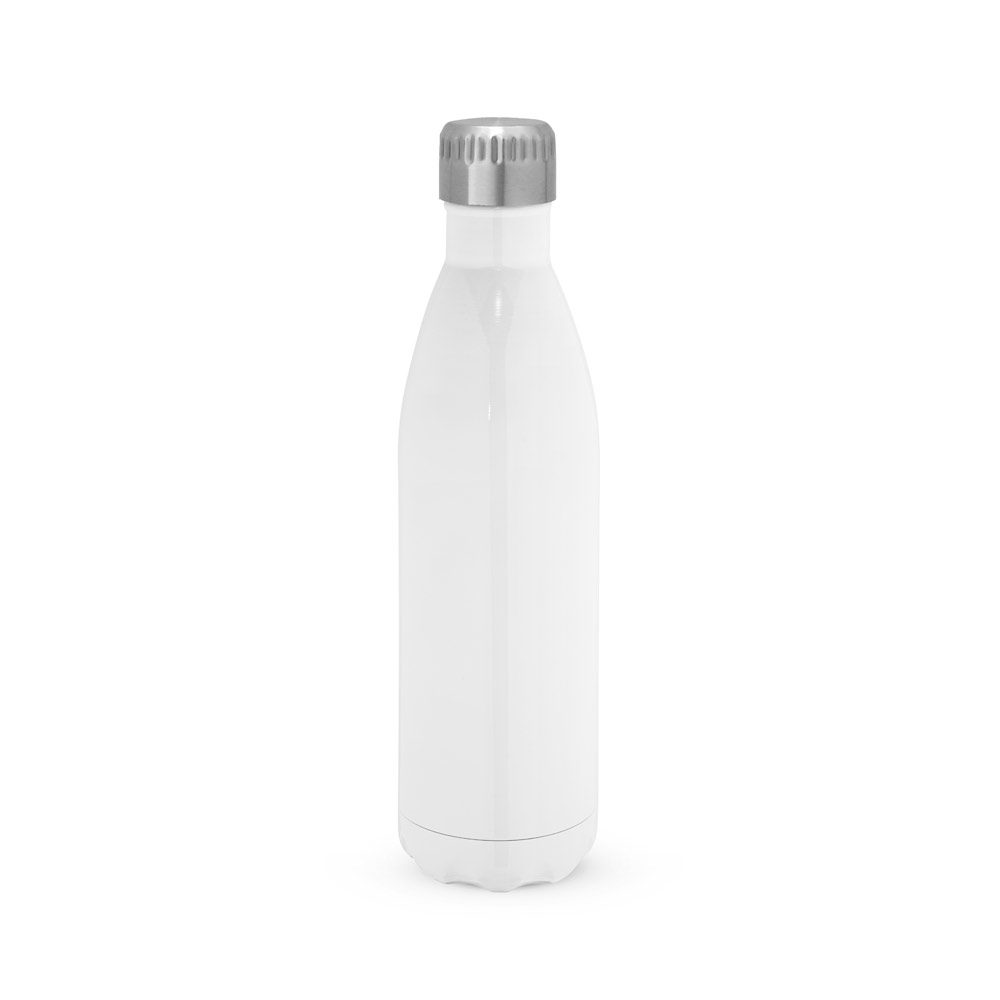Gourde isotherme personnalisable en sublimation 800 ml, coloris Blanc