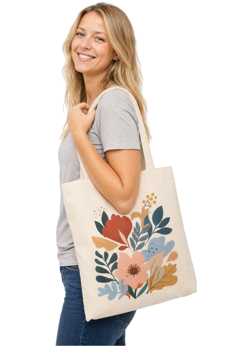 Tote bag personnalisé en coton imprimé à Marseille