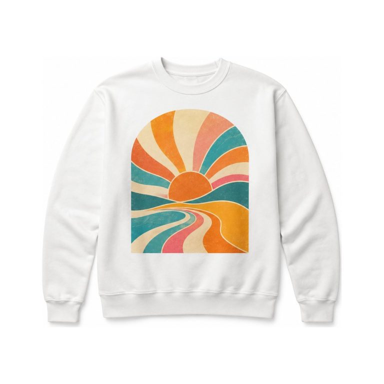 Sweat col rond personnalisé 300g