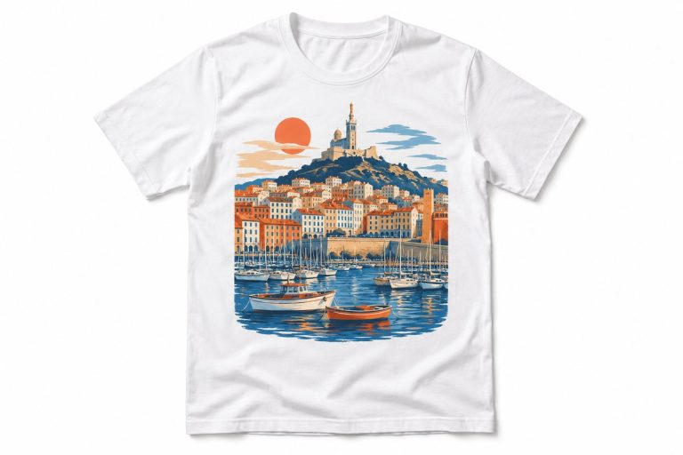 T-shirt personnalisé 190g – col rond