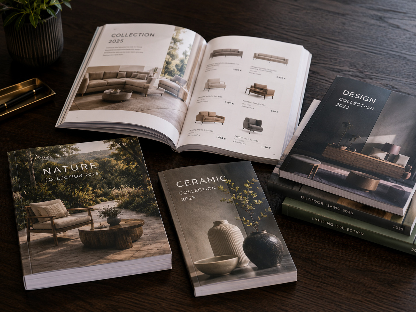 Catalogues à Marseille imprimés en atelier