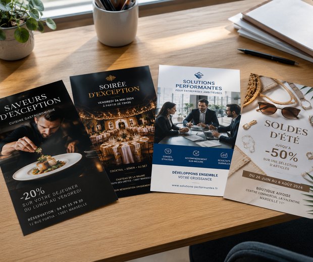 Flyers & dépliants